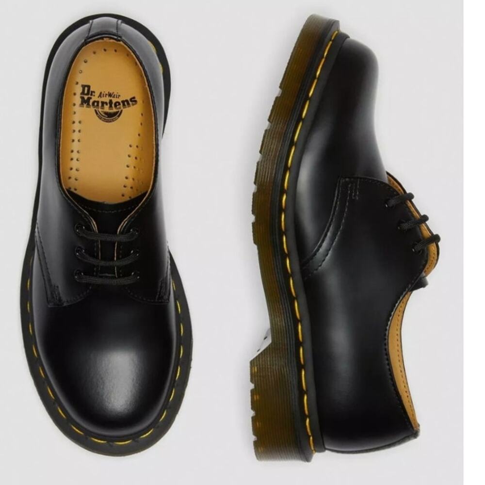 Dr. Marten 1461 Women's Size 5 Oxford Lace Up Smooth Black Doc Marten